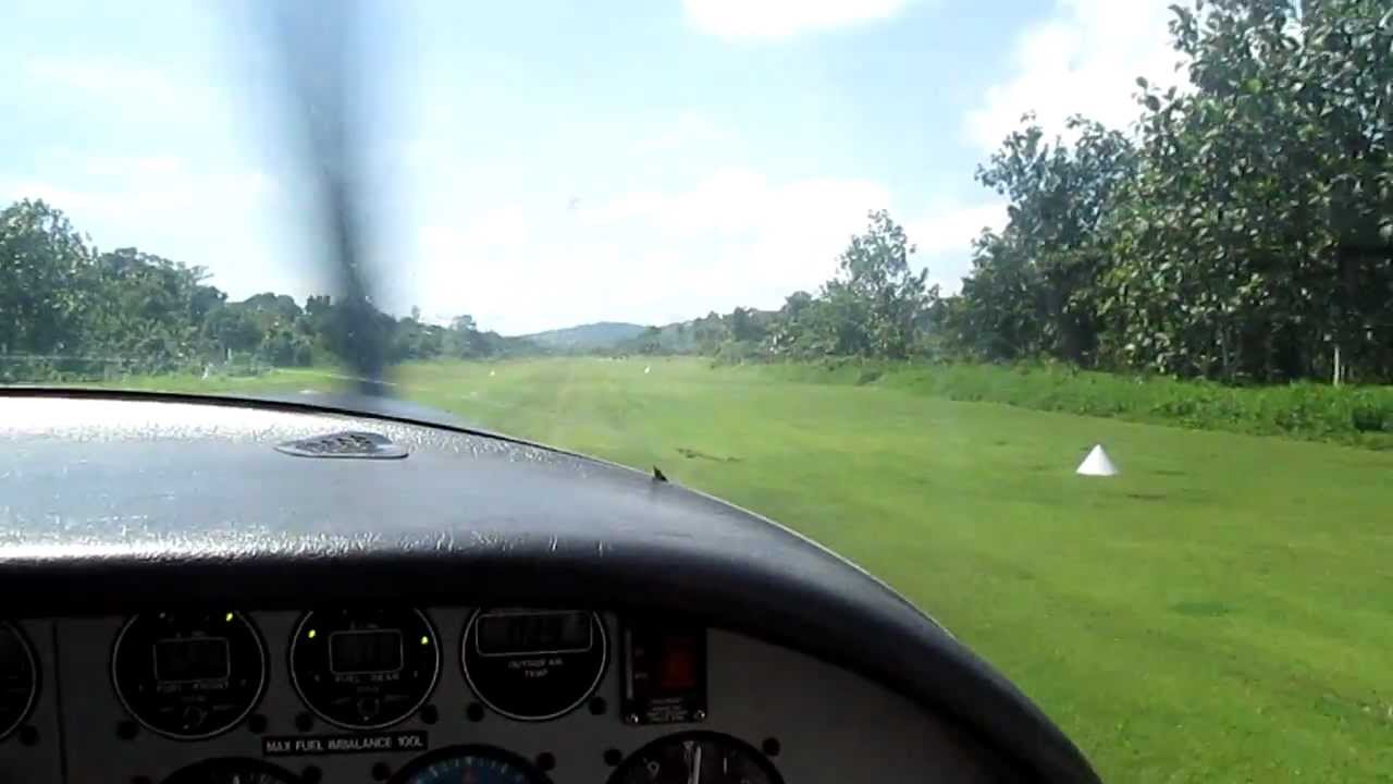 Taking Off From A Jungle Airstrip In Papua New Guinea! The Duke Of Fremont Street