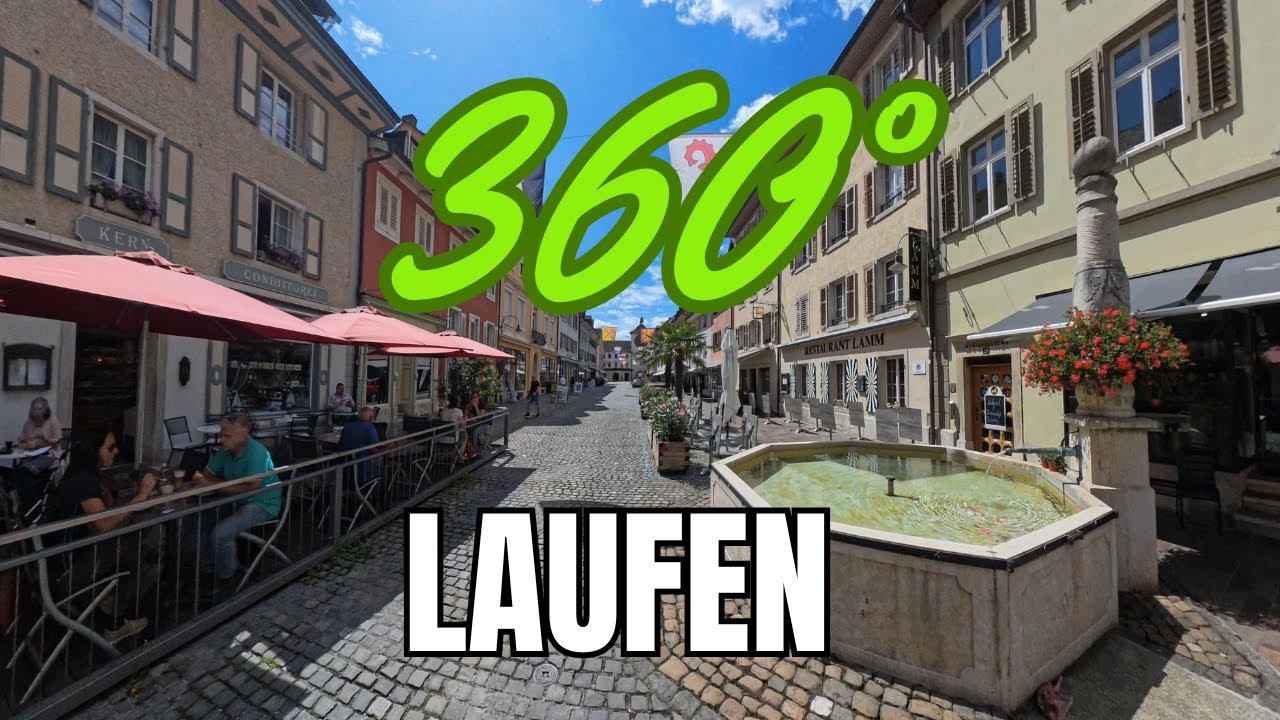 360° Walking Tour of Laufen, Switzerland