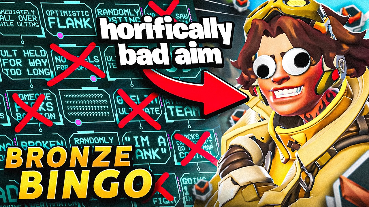 Will This Bronze Venture Complete The ENTIRE Bingo Card? | Overwatch 2 Spectating Bronze Bingo
