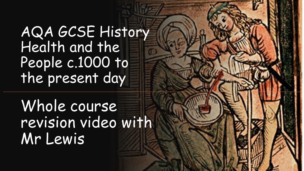 AQA GCSE History Paper 2: Health and the People WHOLE COURSE revision video