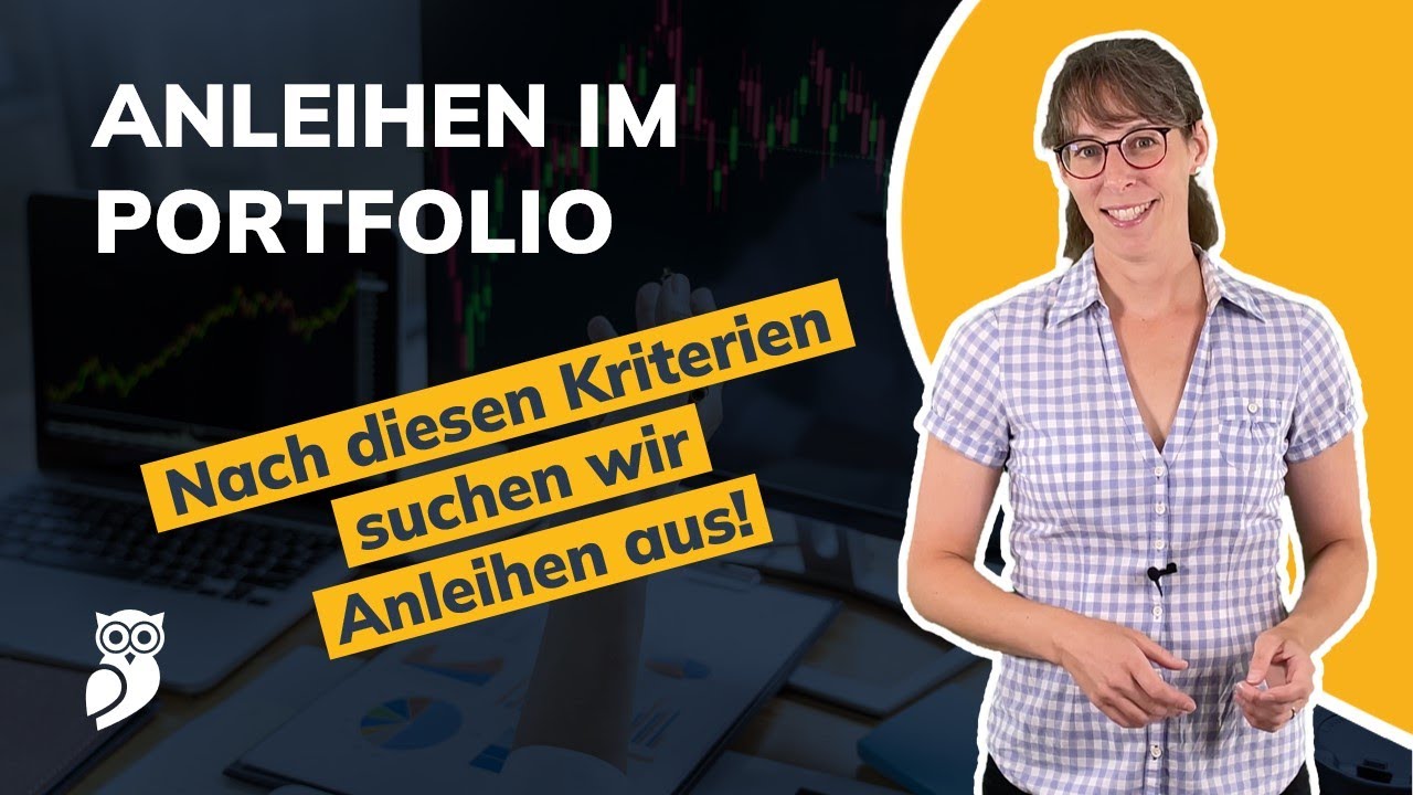 So suchen wir Anleihen aus! Das sind unsere Anleihe-Suchkriterien! Wir erkl&auml;ren am Bildschirm!