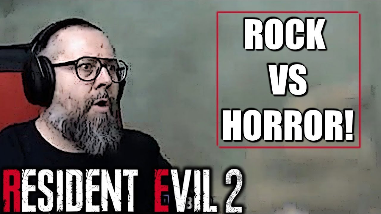 ROCK VS HORROR! I I RESIDENT EVIL 2 I I FUNNY MOMENTS