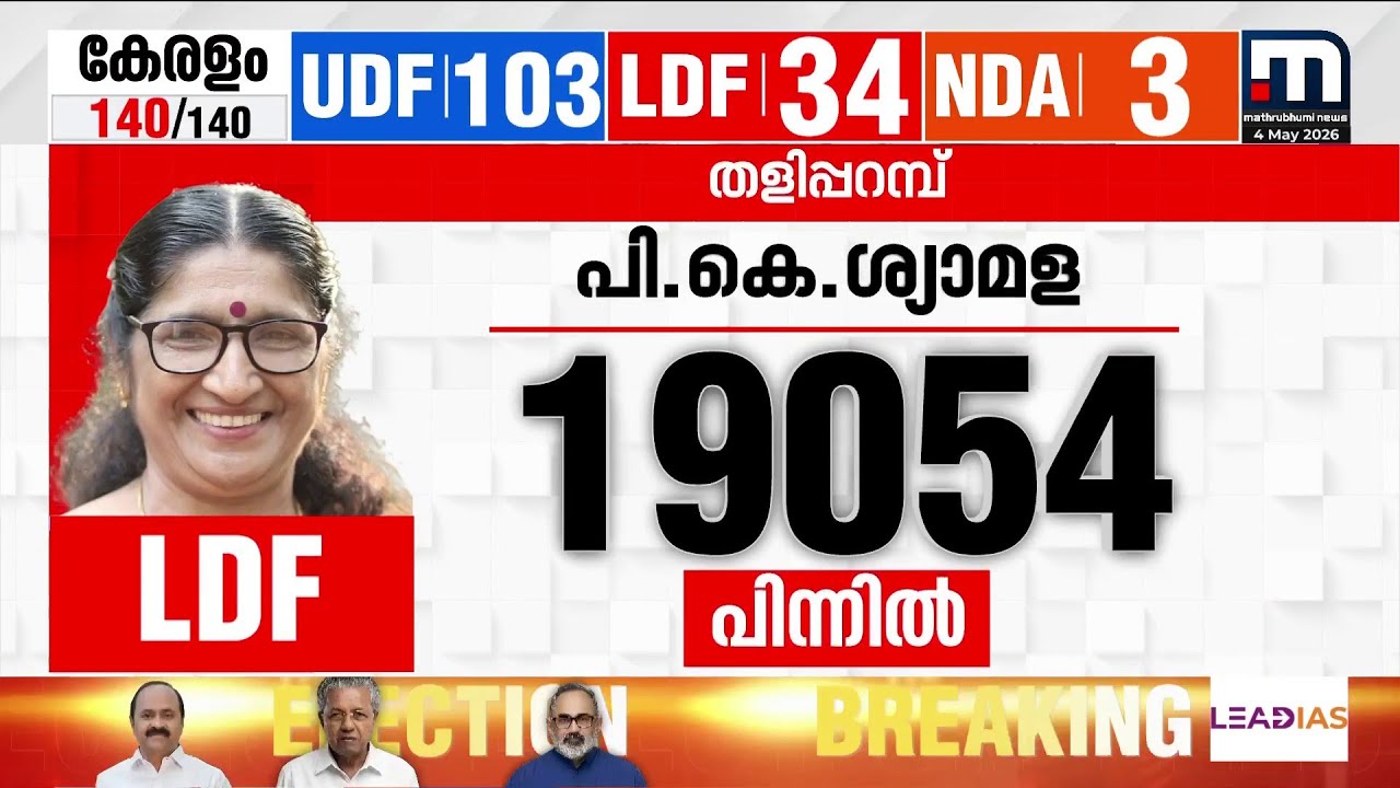 എല്&zwj;.ഡിഎഫിനെ എക്&zwnj;സിറ്റാക്കി എക്&zwnj;സാറ്റ് ഫലം | Kerala Election Results 2026 LIVE