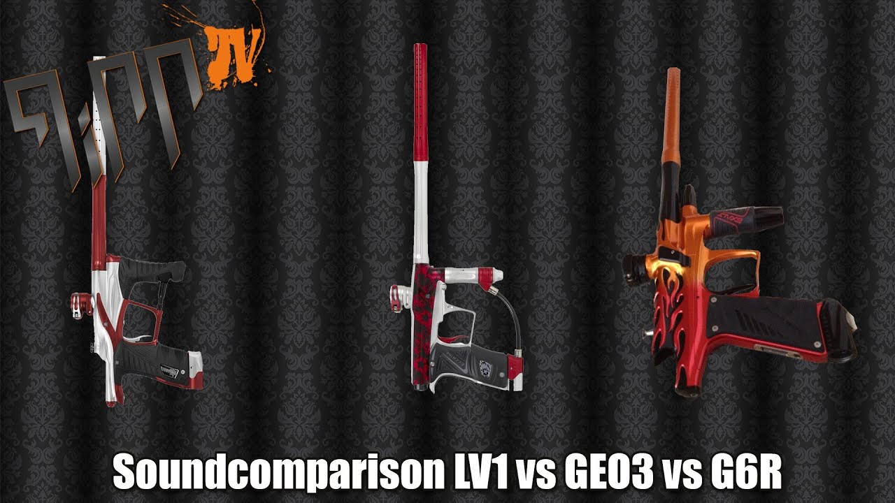 RiPP Tv testet #1 - Soundcomparison and shooting the EGO LV1 vs GEO3 vs G6R
