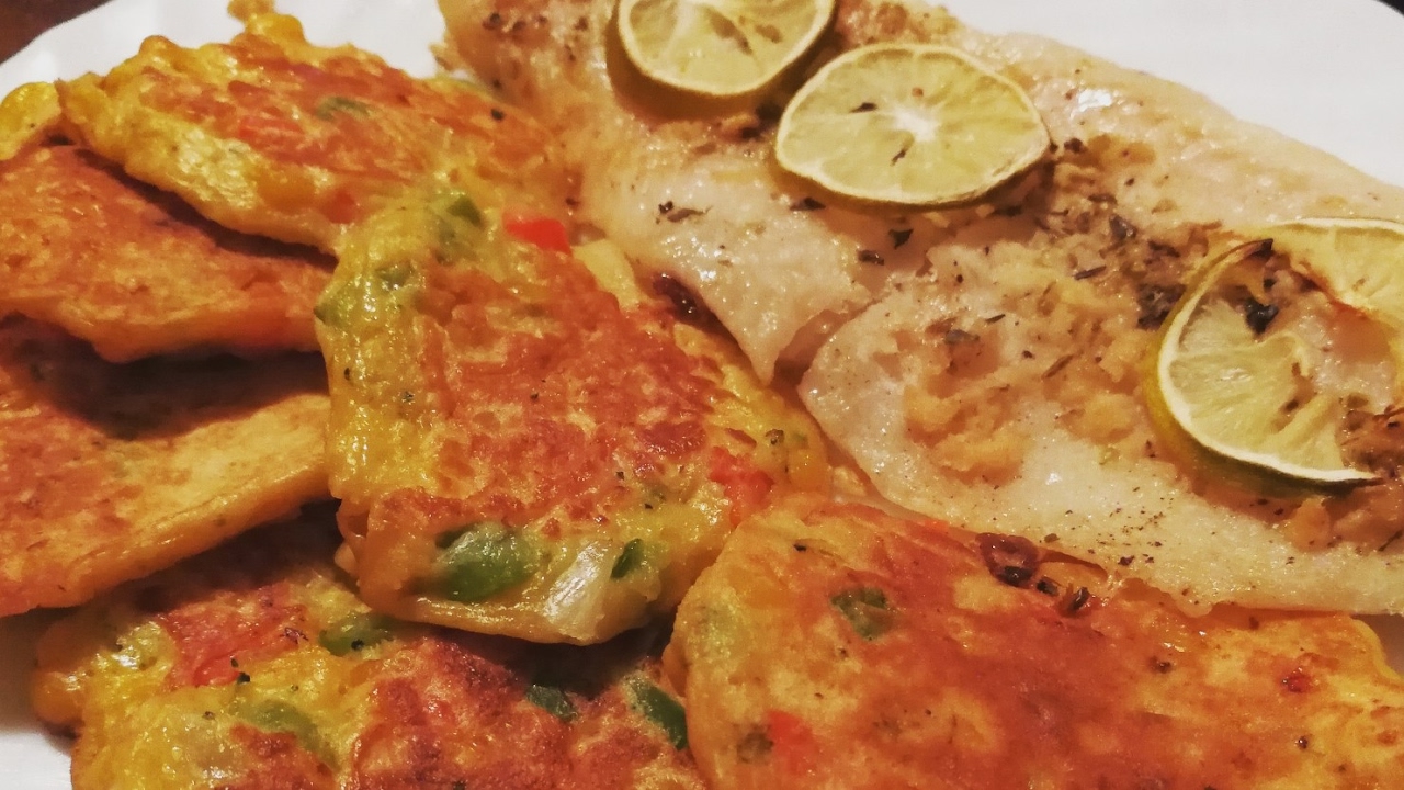 Vegetable Packed Fritters - Homemade goodness