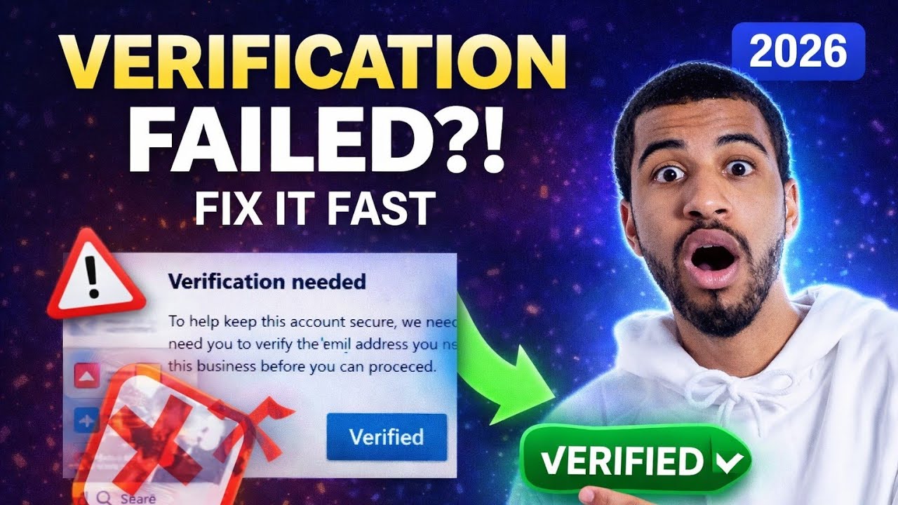 Meta or Facebook Business Manager Verification or Authentication Issue Resolved