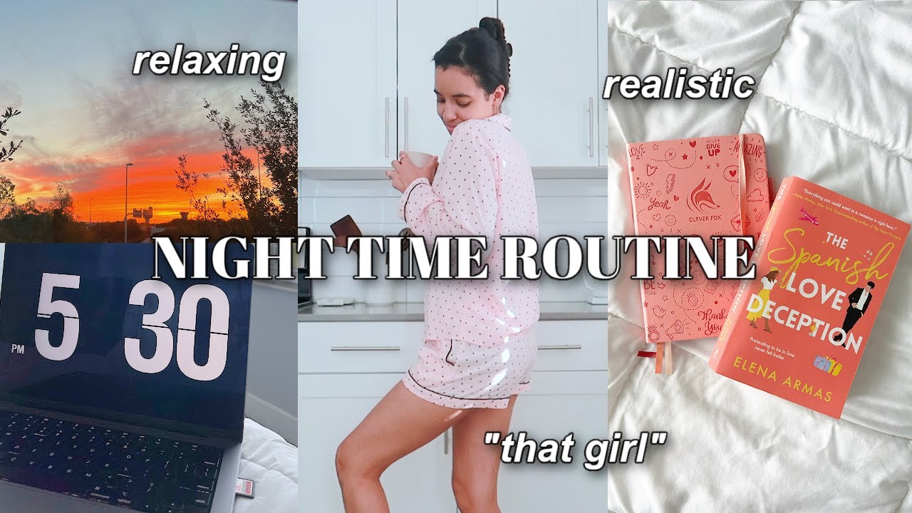 MY NIGHT TIME ROUTINE 2022 (realistic & relaxing habits) ~spring night routine 2022~