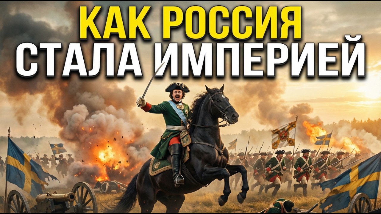 Рождение Российской Империи — от позора под Нарвой до триумфа Полтавы