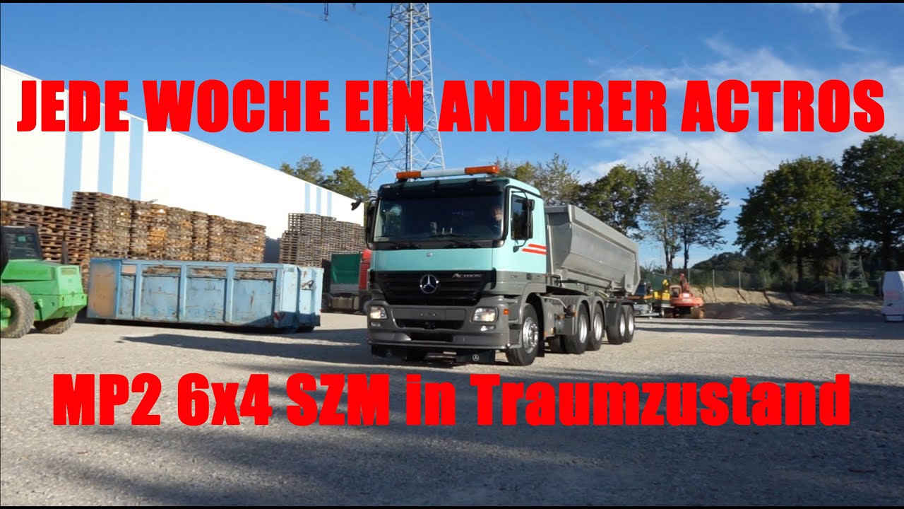 So schön erhalten wie der ist keiner! Jede Woche ein anderer Actros! Teil 2 Actros MP 2