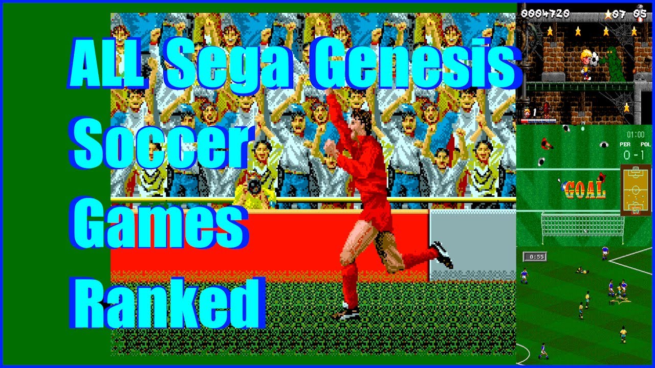 ALL Sega Genesis Soccer Games Ranked (Retro Sunday)