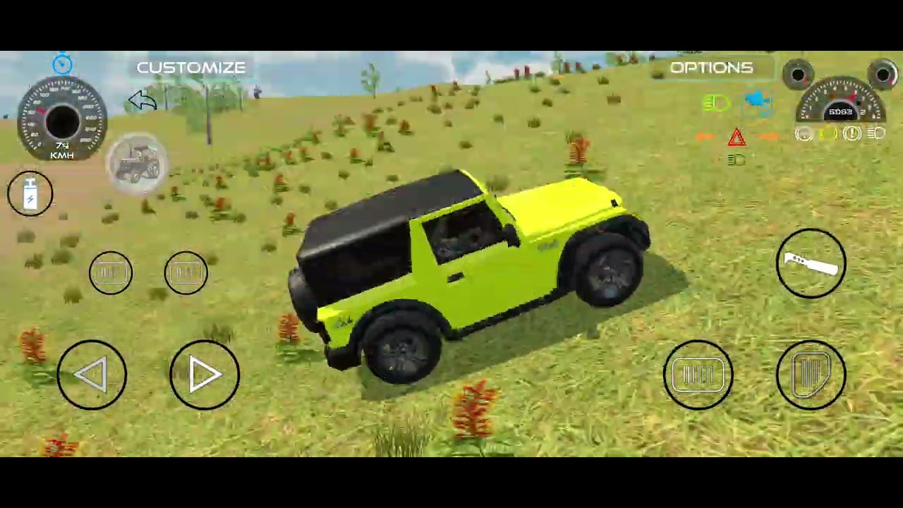 Thar in the desert #trendingshorts #trending #trendingvideo #viral #viralvideos #viralshort #gaming 