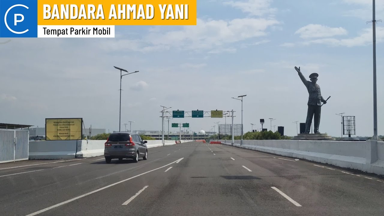 Tempat Parkir Bandara Internasional Jenderal Ahmad Yani Semarang (SRG) - Carpark of Indonesia