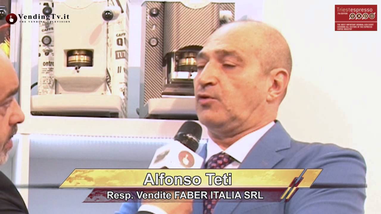 Triestespresso 2014 Vending TV Fabio Russo intervista  Alfonso Teti della FABER ITALIA SRL