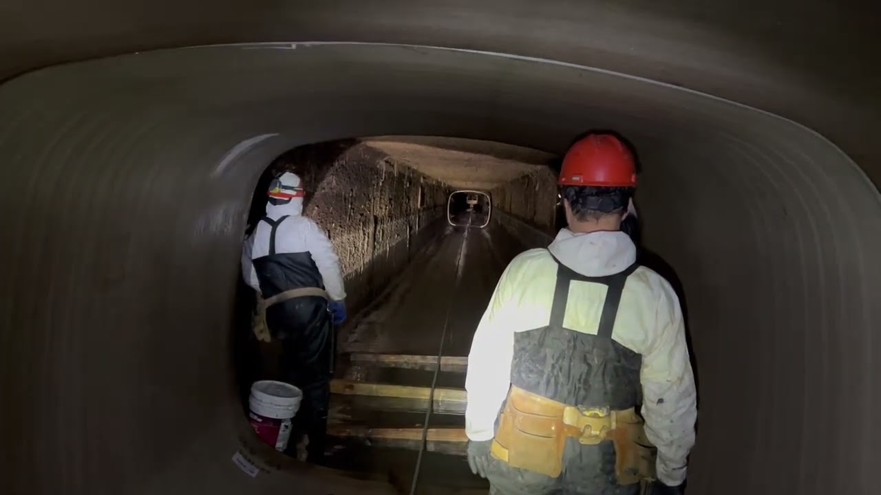 Halcyon Construction Bronx NY Interceptor Sewer Hobas Slip Lining