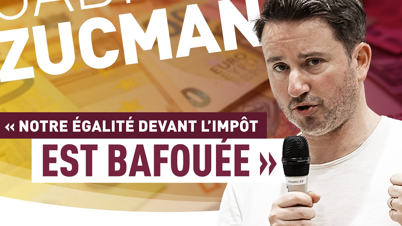 GABRIEL ZUCMAN : Fiscalité et démocratie (conférence Taxe Zucman)