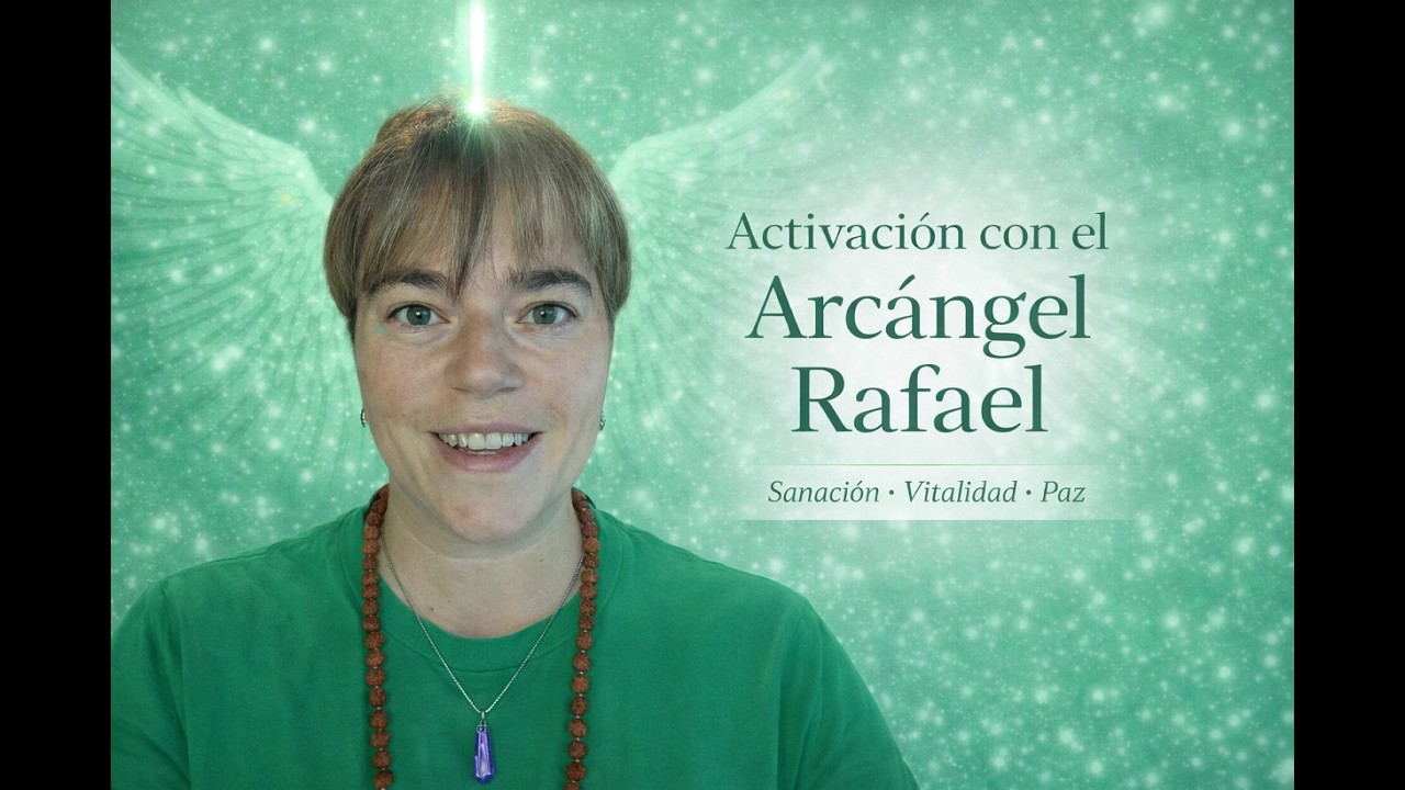 Activación con el Arcángel Rafael – Sanación, vitalidad y paz