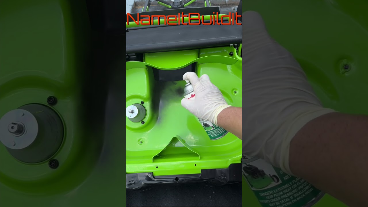 BEST Lawnmower Hack! Majic Easy Slip Non Stick Black Graphite Spray 8-20024