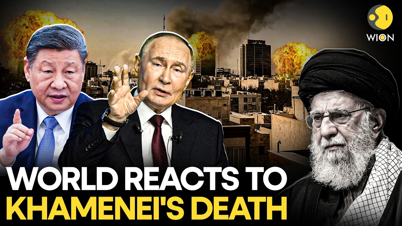US-Israel Strike Iran LIVE: World Leaders Sound Alarm After Ali Khamenei's Death | WION Live