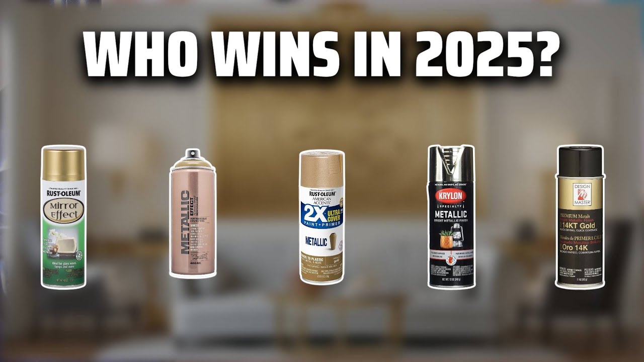 The Top 5 Best Matte Gold Spray Paint in 2025 - Must Watch Before Buying!