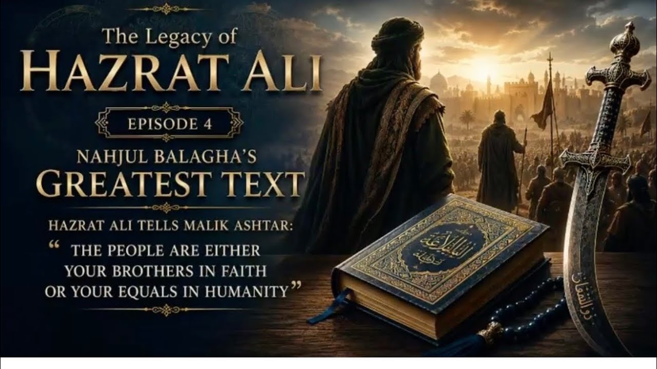Hazrat Ali&rsquo;s Timeless Guide to Just Leadership|The Legacy of Hazrat Ali| episode 4| 