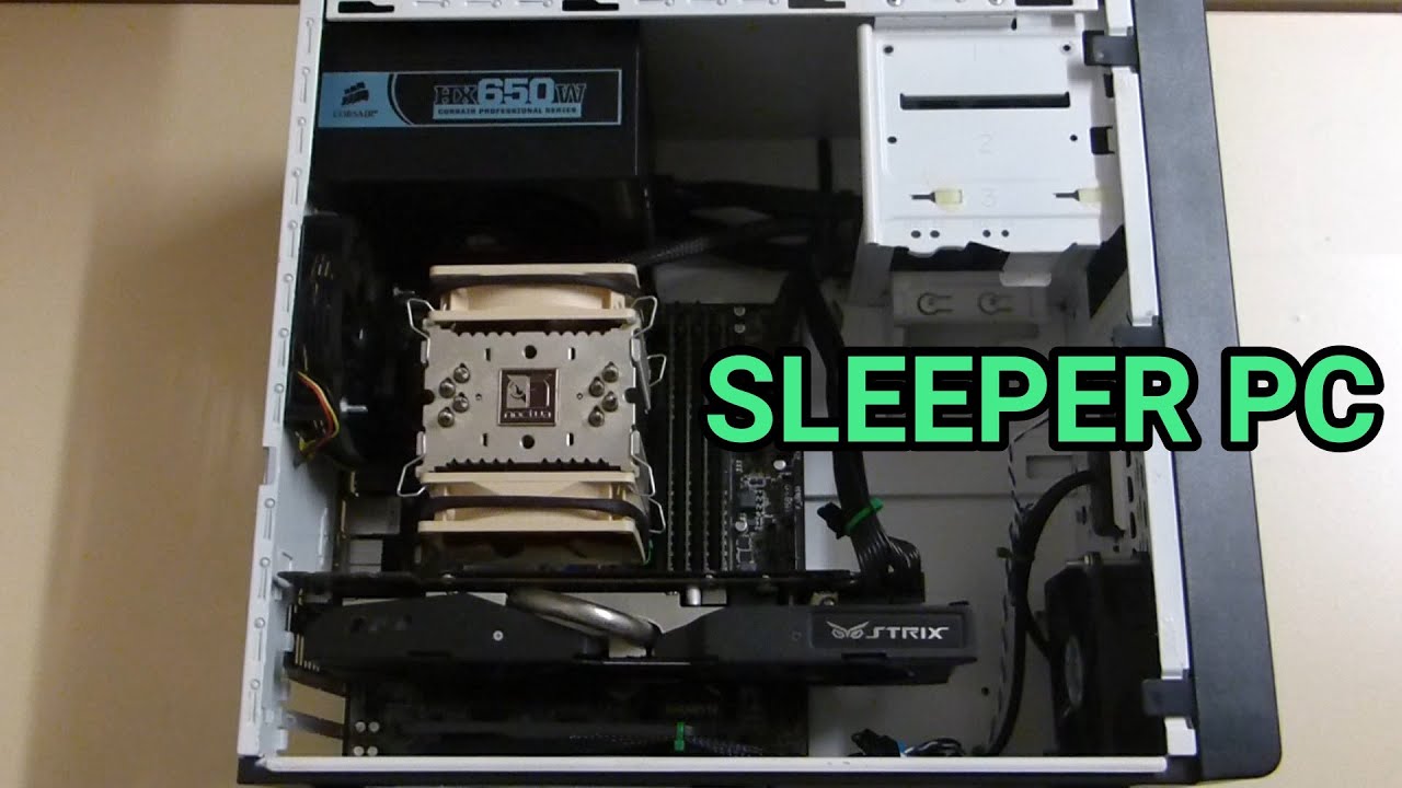 Sleeper PC: First Gaming PC Mod - HP dx 2300