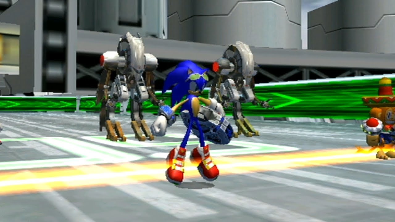Sonic Riders Zero Gravity: World Grand Prix - Heroes Cup w/ Super Sonic