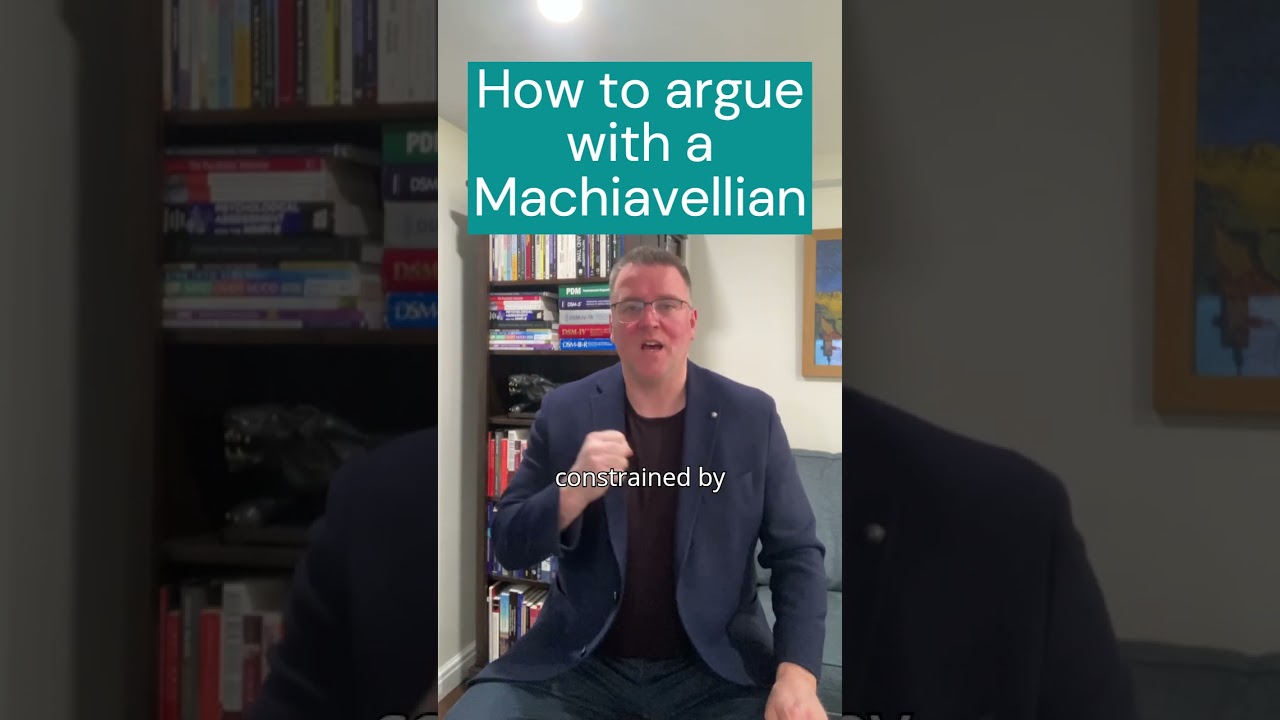 How to argue with a Machiavellian