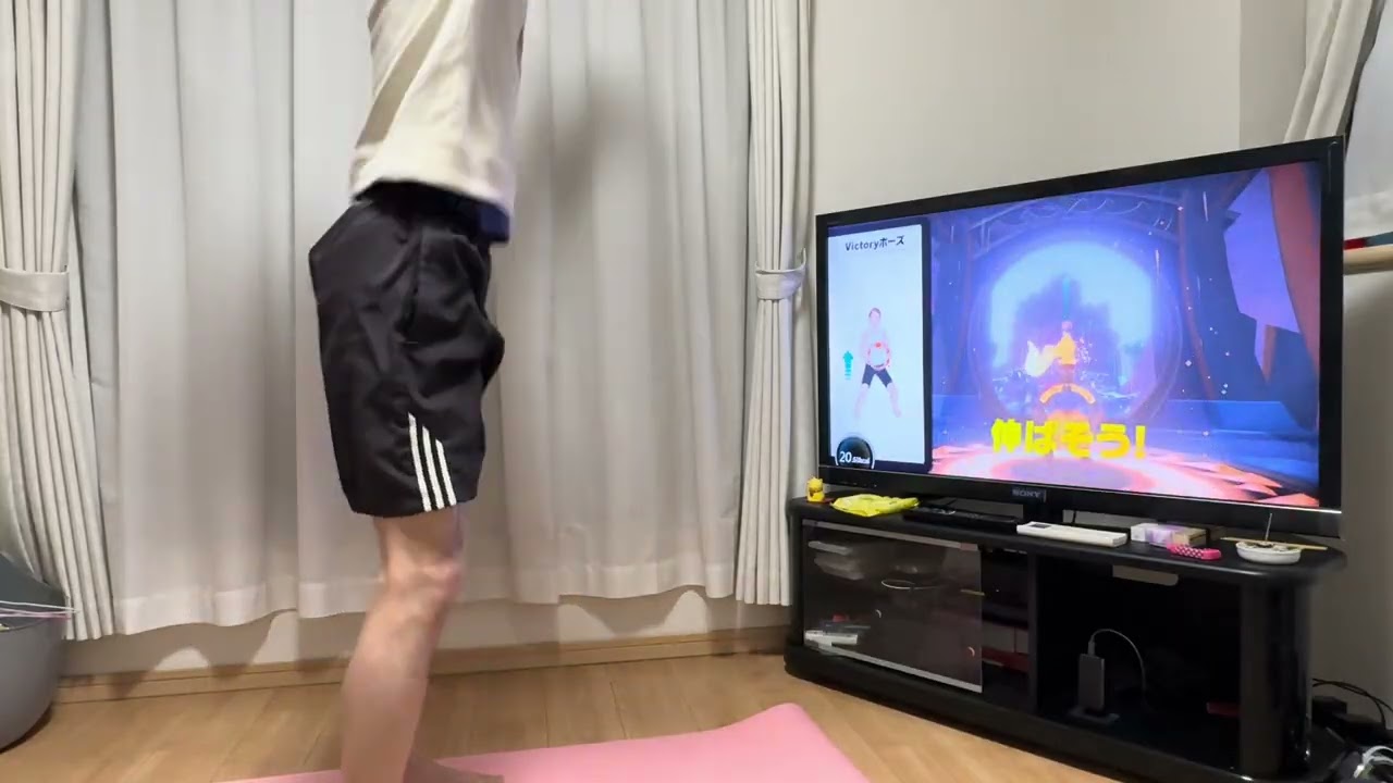 朝っぱらからリングフィットアドベンチャーその10