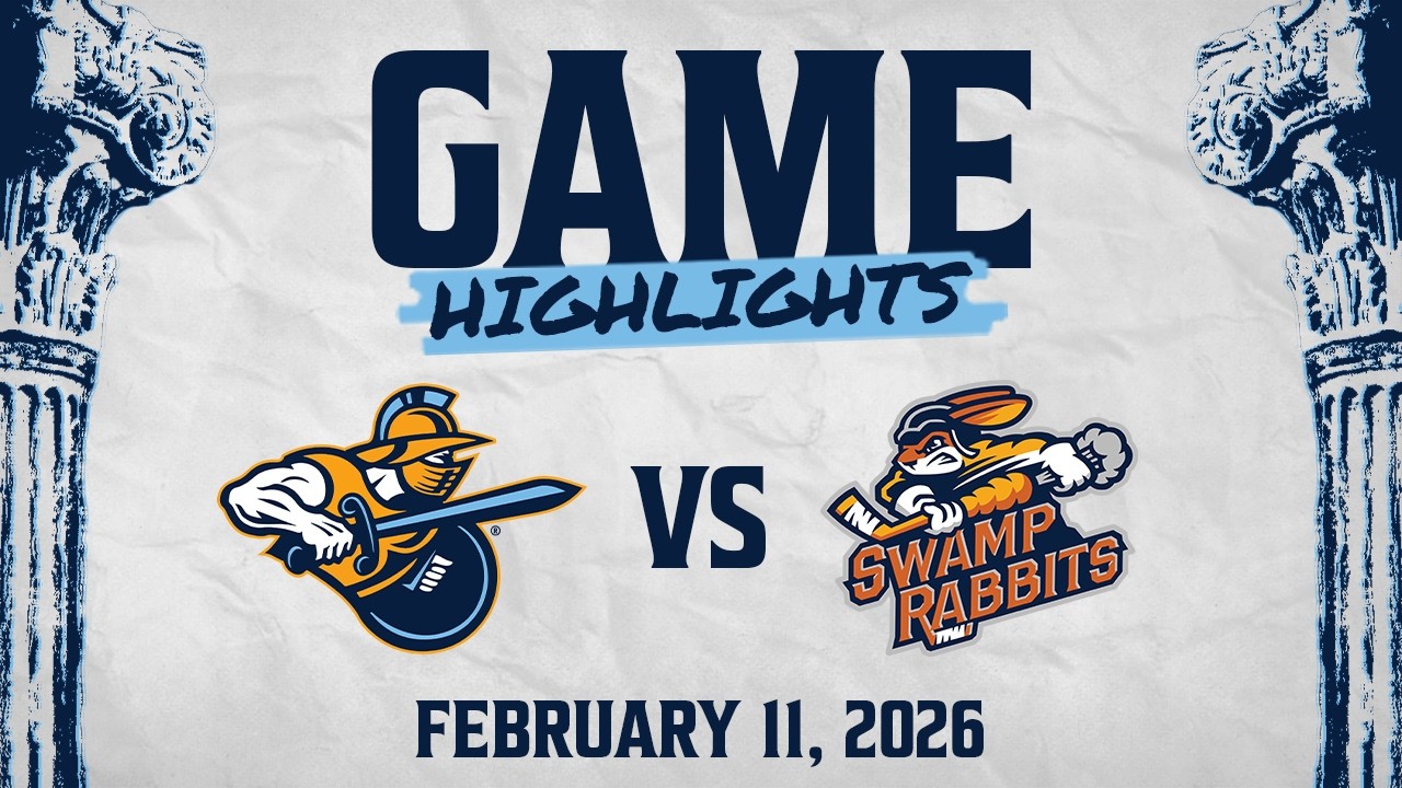 HIGHLIGHTS: Atlanta Gladiators at Greenville Swamp Rabbits 2/11/26