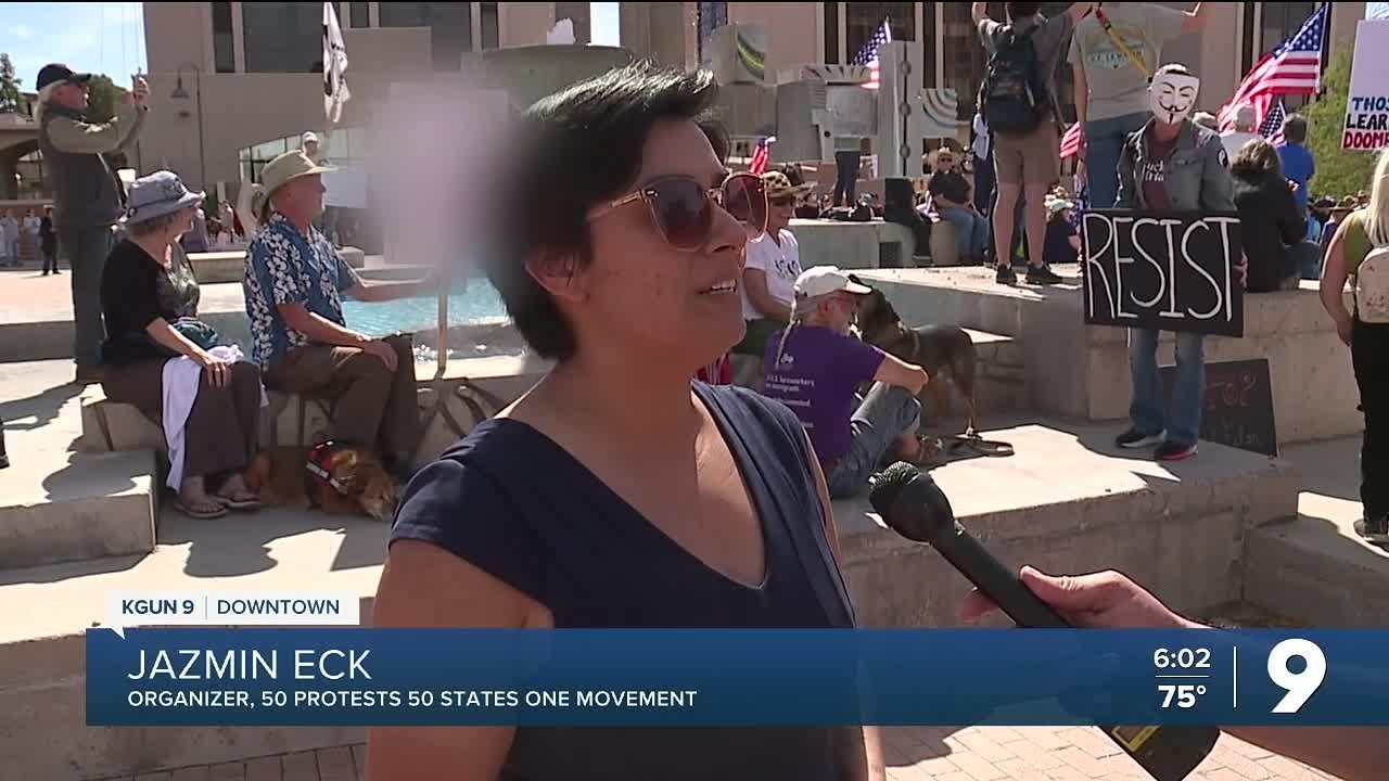 Tucsonans join '50501' movement as protests take place across US