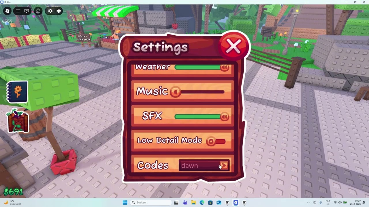Ik speel grow a garden 2