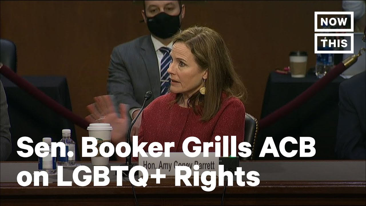 Booker Presses Amy Coney Barrett on Marriage Equality | NowThis
