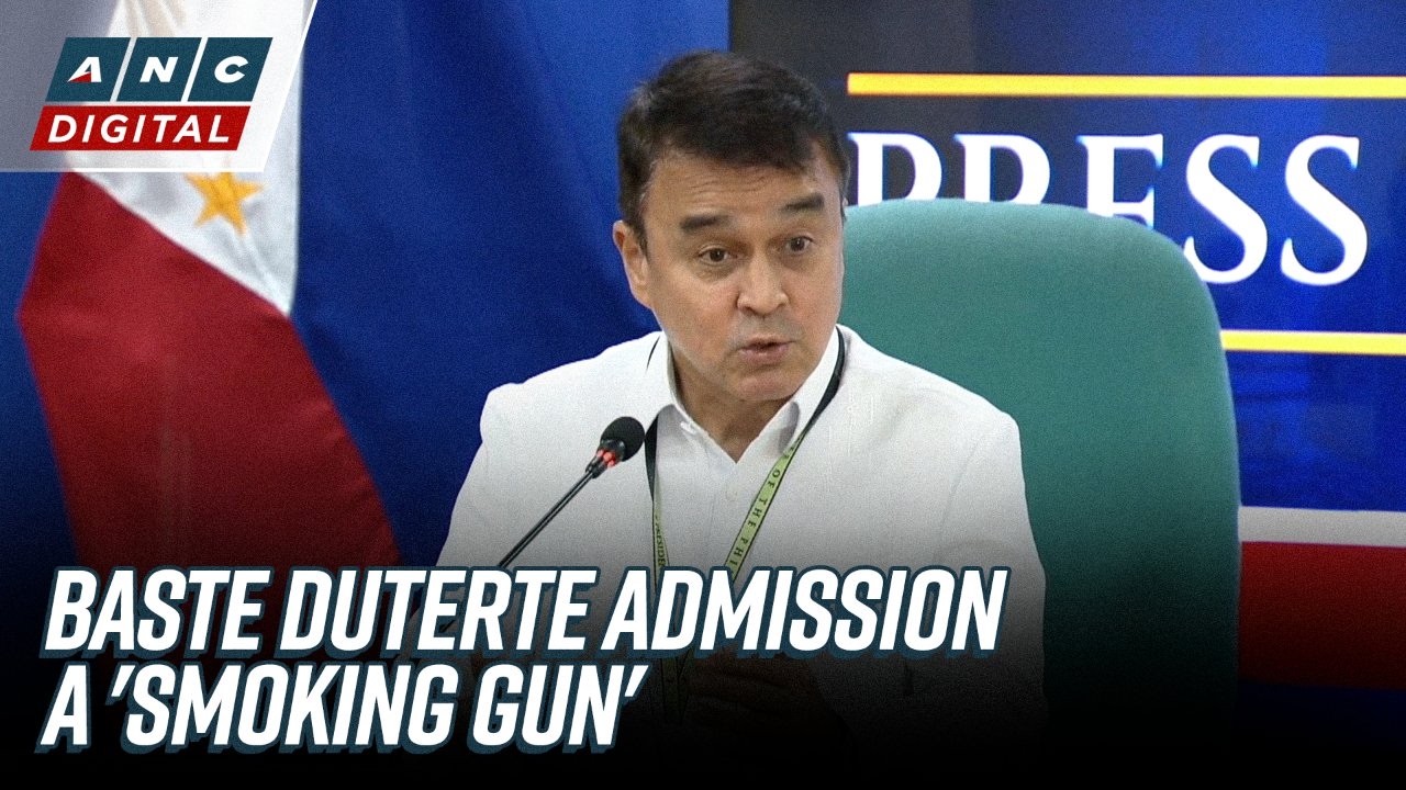 Barbers agrees: Baste Duterte's admission on GenCorp deals a 'smoking gun' | ANC