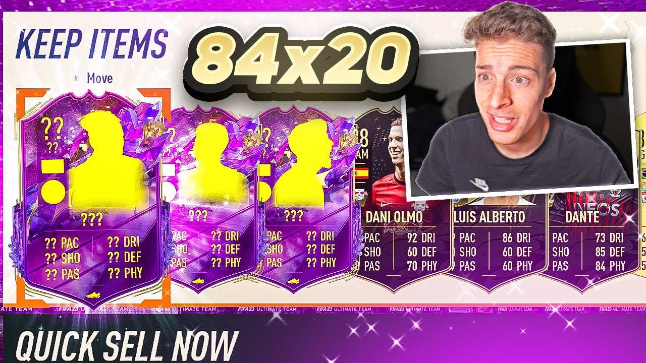 Jeg Åpner 84x20 Under FUTURE STARS Og Får?!⭐ | Norsk FIFA 23