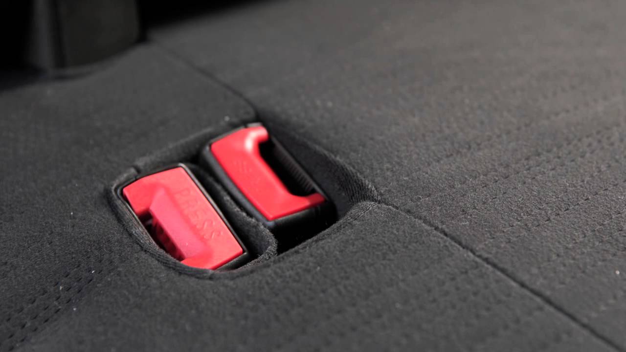 2012 NISSAN cube - Child Restraint Systems