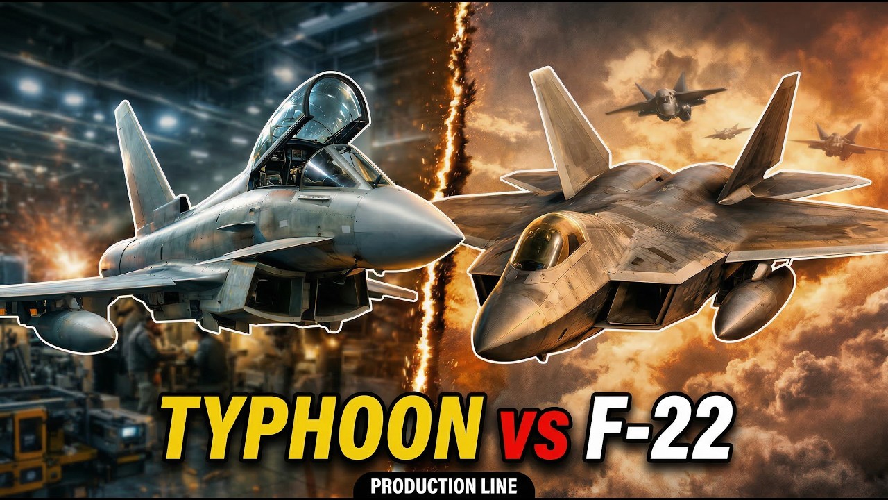 Inside the Eurofighter Typhoon Factory – Europe’s Answer to the F 22