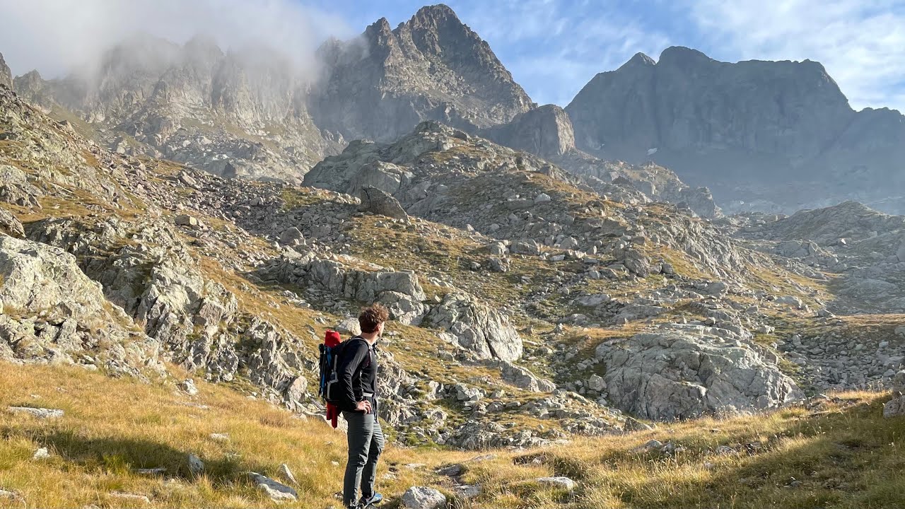Cime du Gélas - Voie normale
