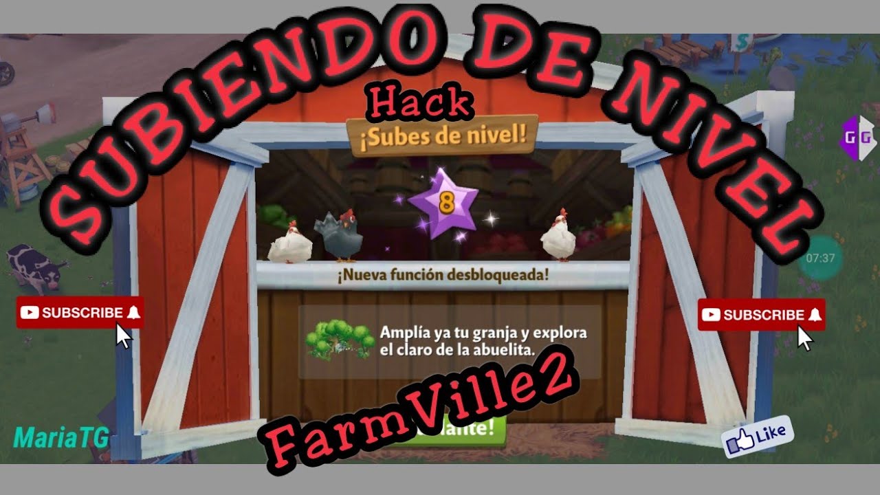 COMO SUBIR DE NIVEL FARMVILLE2 CON GAME GUARDIAN