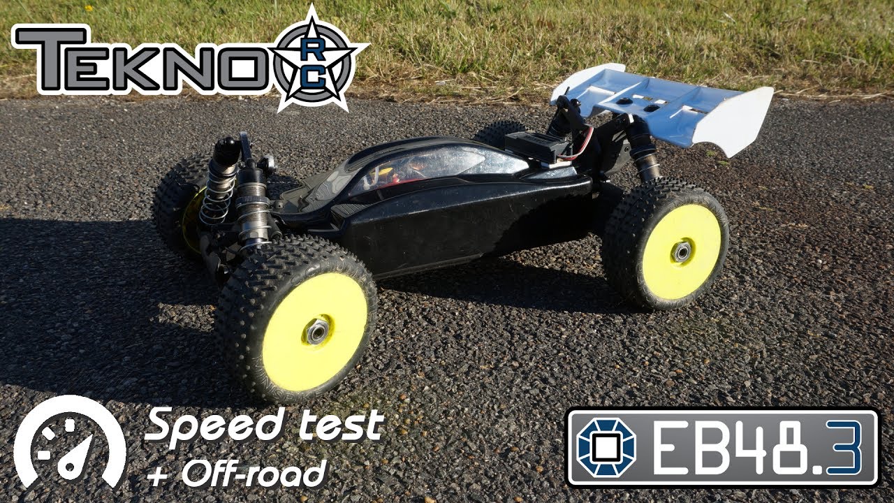 &bull; Tekno  - EB48.3 - 1/8 4WD Buggy second-hand - Speed test + Off-road &bull;