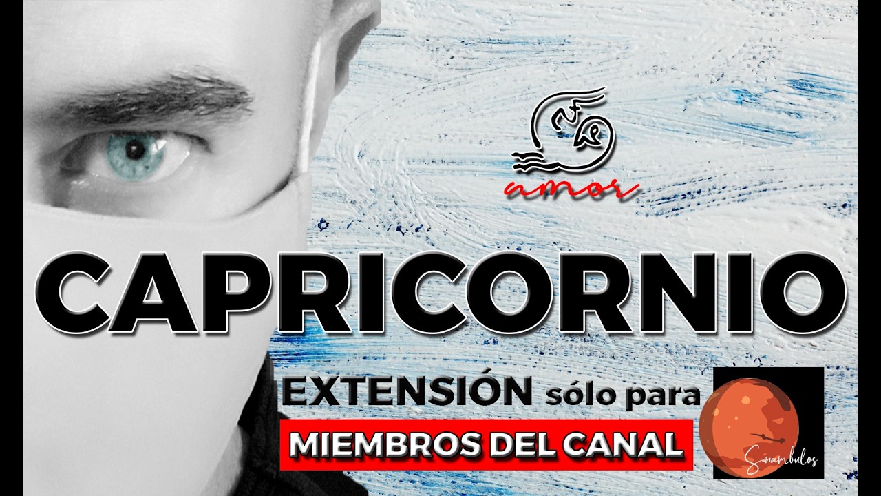 CAPRICORNIO - ELIGIÓ A ALGUIEN MÁS PESE A AMARTE A TI, PERO AHORA SE MUERE POR UN BESO TUYO...