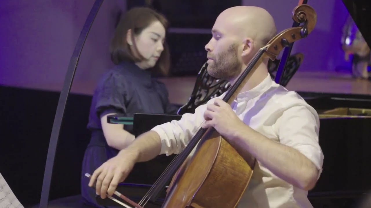 F. Poulenc: Sonata for cello and piano, 1st mvt | Constantin Pritz & Aki Maeda