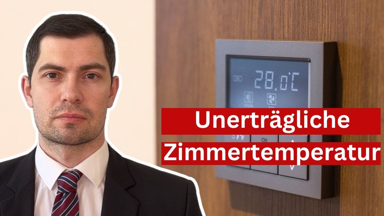 Mietminderung wegen Sommerhitze - DAS musst du beachten