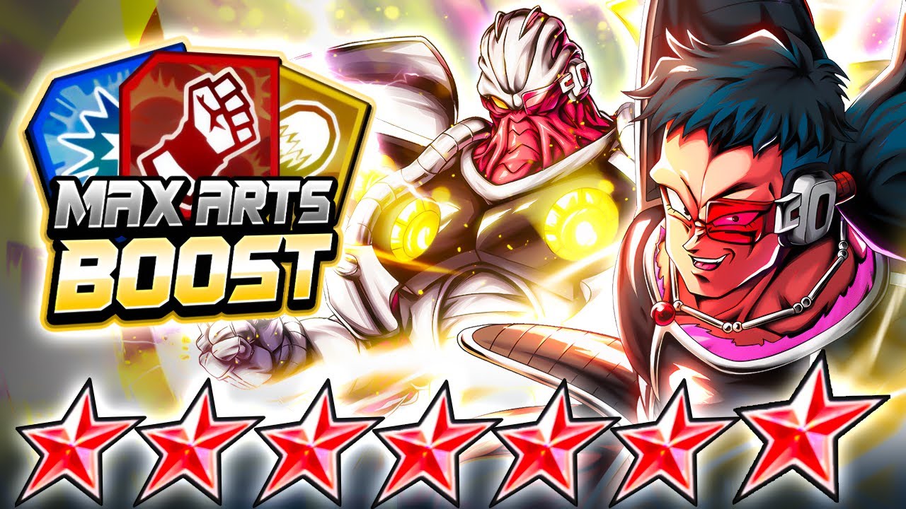 (Dragon Ball Legends) MAX ARTS BOOSTED CACAO AND DAIZ ARE A DECENT OFFENSIVE AND DEFENSIVE COMBO!