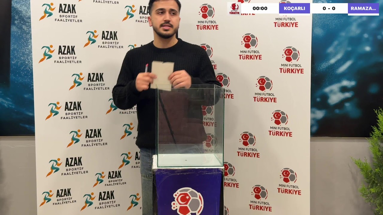 MİNİ FUTBOL RAMAZAN CUP KURA ÇEKİMİ
KOÇARLI VS RAMAZAN CUP