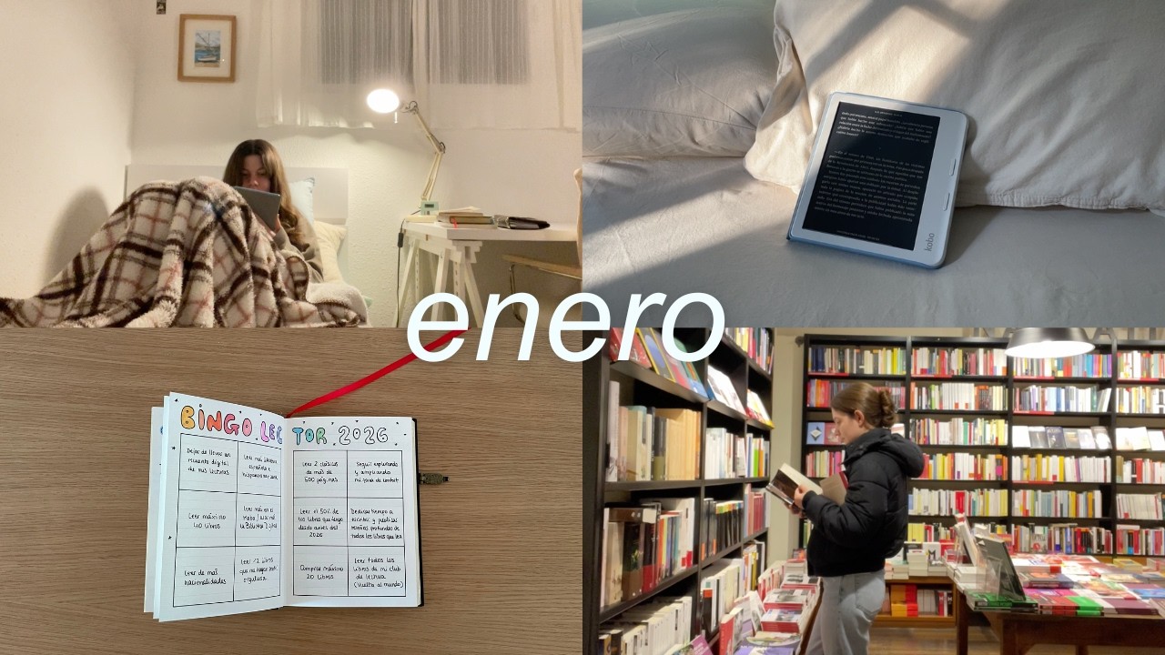 propósitos para 2026, reading journal, leyendo a Han Kang | vlog de enero