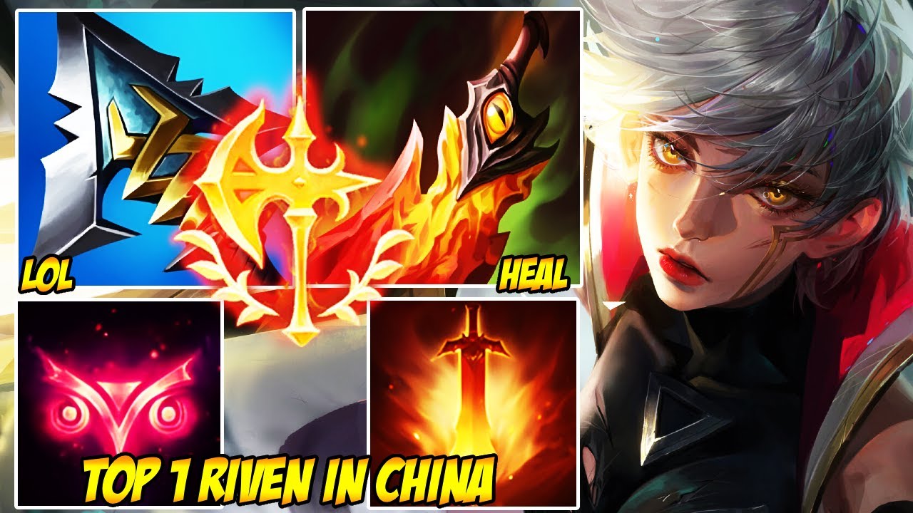 WILD RIFT CHINA TOP 1 RIVEN - HE TURNED RIVEN INTO A 1V9 MONSTER