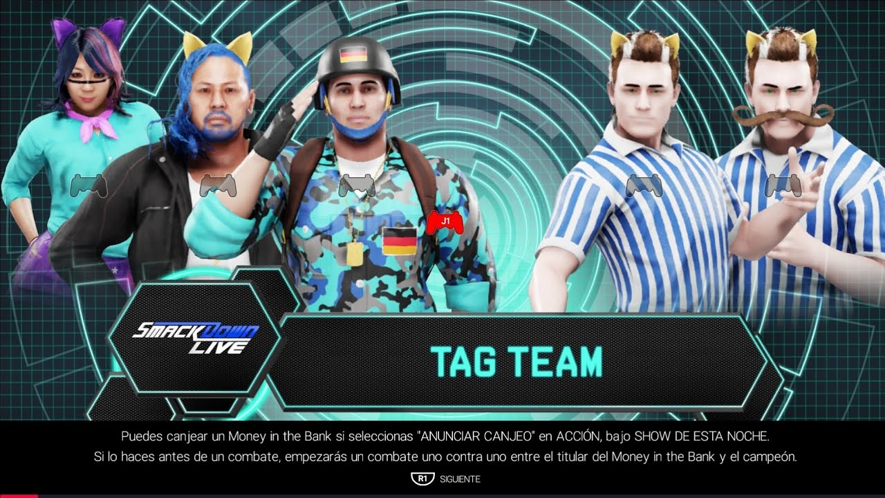 WWE 2k19 The Kamikazes vs Flim y Flam - Tercer Combate como Tag Team