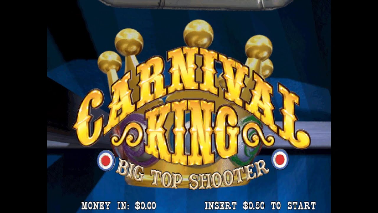 Carnival King Big Top Shooter Arcade