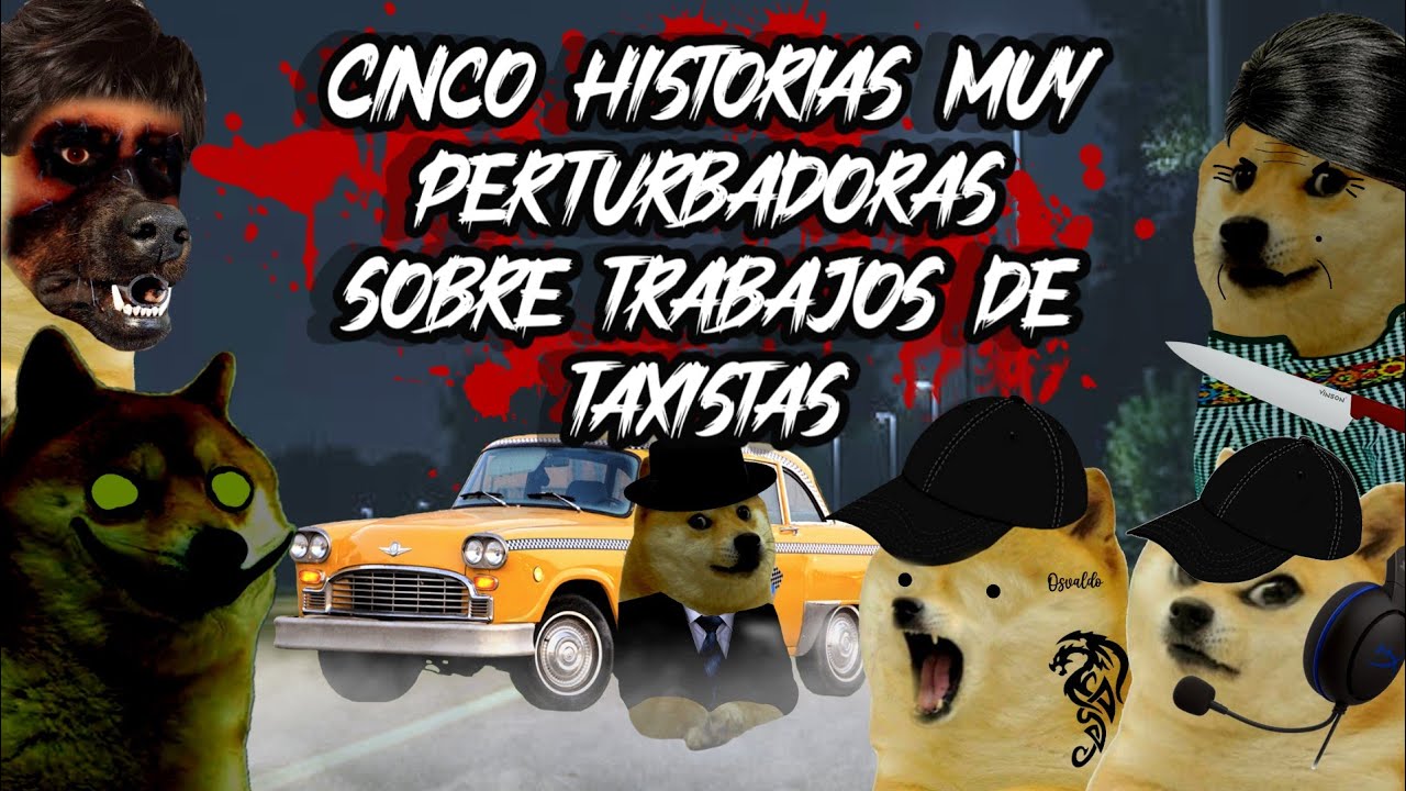 🔴contando 5 HISTORIAS DE TERROR (CONTADAS POR TAXISTAS) 💀🚕