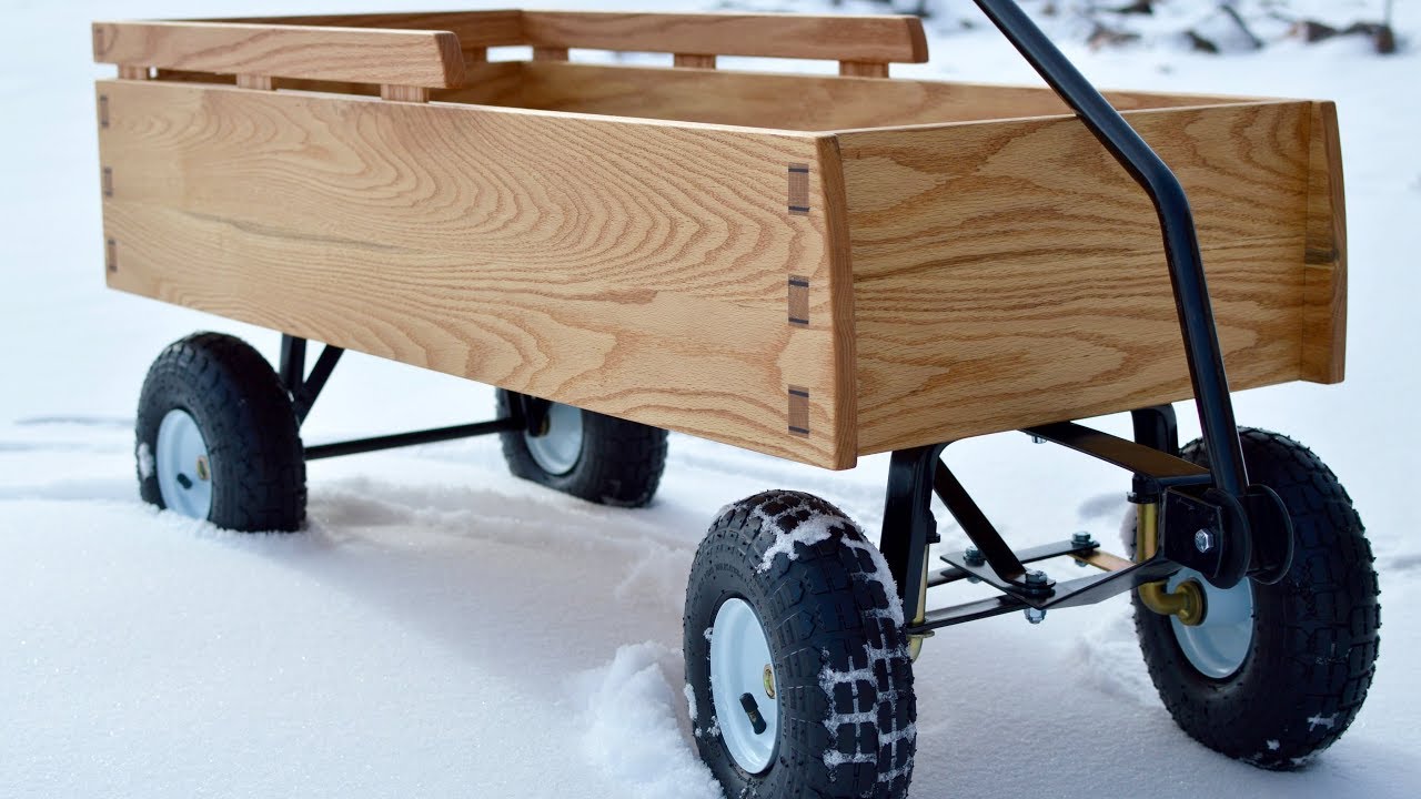 When a Woodworker Builds a Wagon